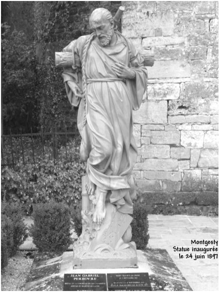statue de Jean-Gabriel Perboyre à Montgesty